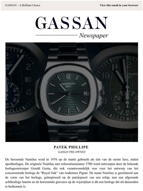 gassan patek philippe